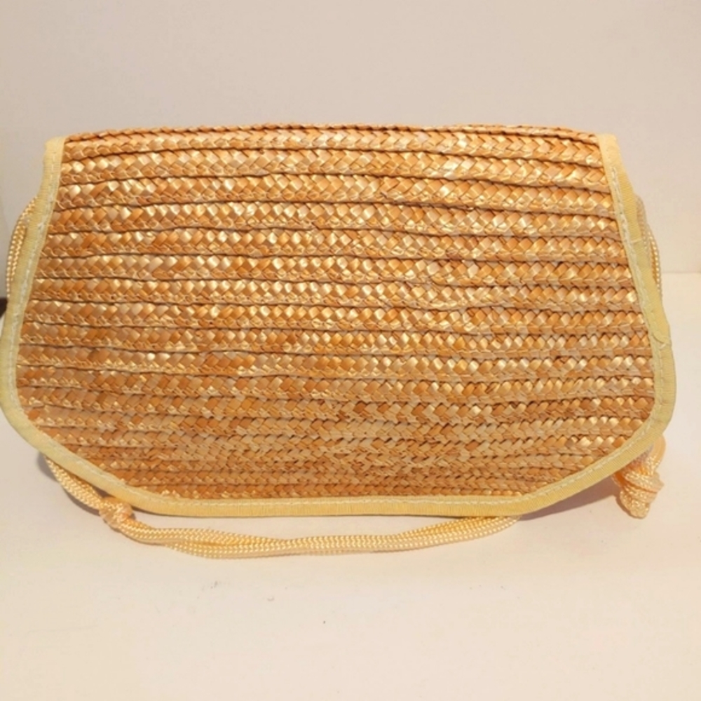 Vintage Magid Straw Purse